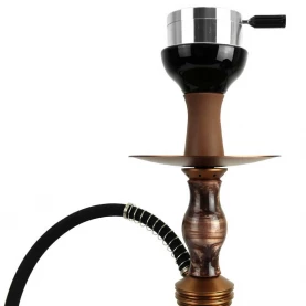 Vodná fajka Kaya Shisha Elox Eco Poxy Bronz s kufrom 52 cm