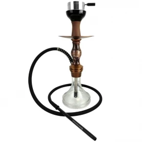 Vodná fajka Kaya Shisha Elox Eco Poxy Bronz s kufrom 52 cm