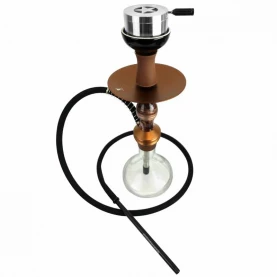 Vodná fajka Kaya Shisha Elox Eco Poxy Bronz s kufrom 52 cm