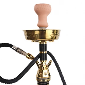 Vodná fajka Cleopatra Shisha Black - 50 cm