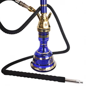 Vodná fajka Cleopatra Shisha Blue - 50 cm