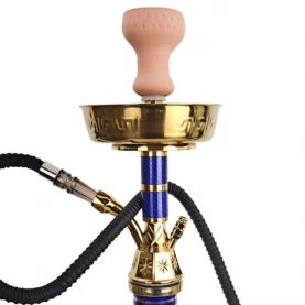 Vodná fajka Cleopatra Shisha Blue - 50 cm