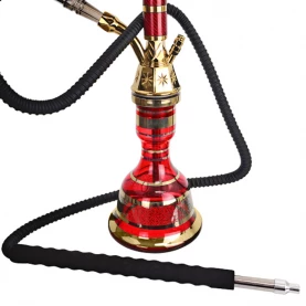 Vodná fajka Cleopatra Shisha Red - 50 cm