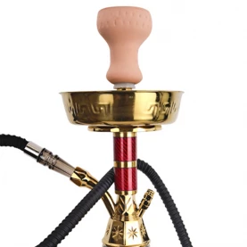 Vodná fajka Cleopatra Shisha Red - 50 cm