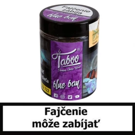 TABOO Tabak do vodnej fajky - Blue Bay (Čučoriedka a Mäta)