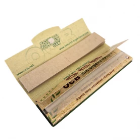 Cigaretové papieriky OCB organic hemp King Size Slim s filtrami