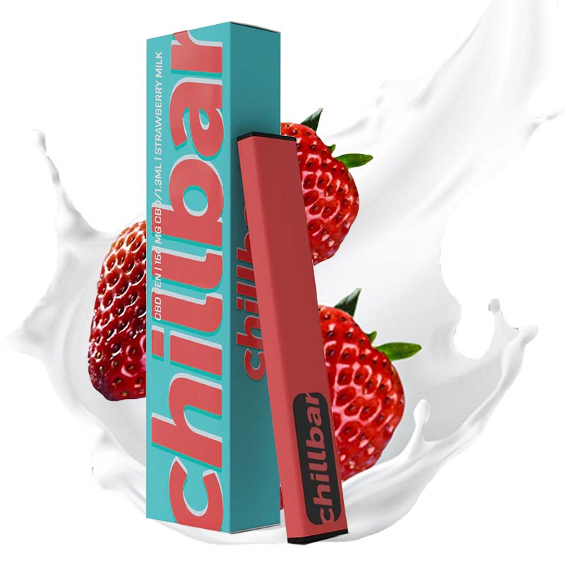 CBD Vape Pen Chillbar - Strawberry Milk