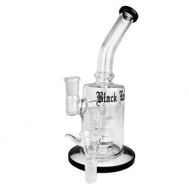 Bong sklo Black Leaf Trommel čierna 22cm