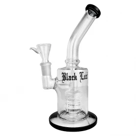 Bong sklo Black Leaf Trommel čierna 22cm