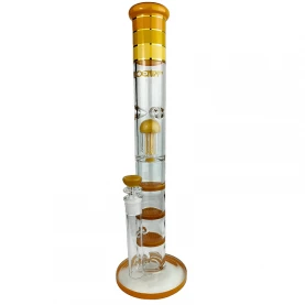 Bong Phoenix Triple Honeycomb 46cm - Oranžové