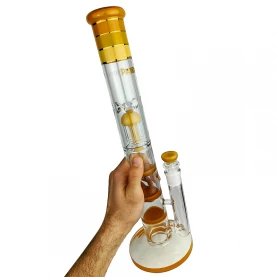 Bong Phoenix Triple Honeycomb 46cm - Oranžové