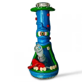 Bong One-Eyed Mushroom Creature 31cm - Modré - zpredu