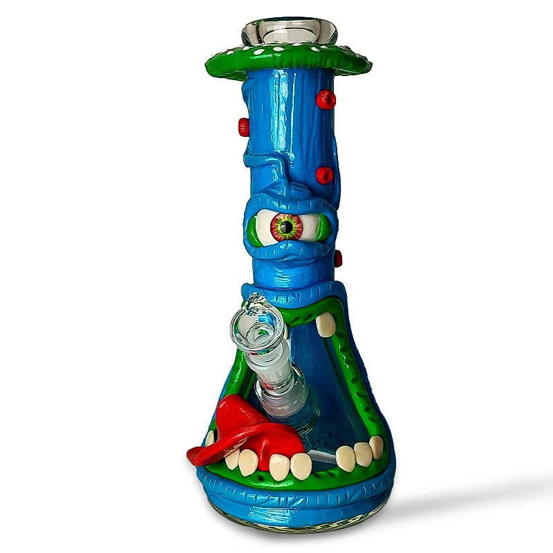 Bong One-Eyed Mushroom Creature 31cm - Modré - zpredu