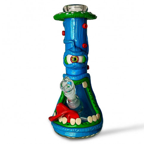 Bong One-Eyed Mushroom Creature 31cm - Modré - zpredu