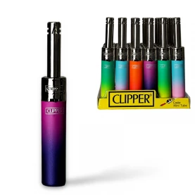 Zapalovač Clipper Tube Metallic Gradient - plus balenbie mixu farieb