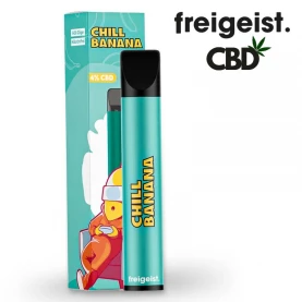 Freigeist CBD 4% - Chill Banana s krabičkou