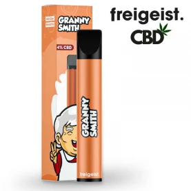 Freigeist CBD 4% - Granny Smith s krabičkou