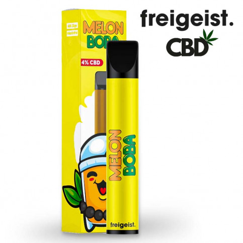 Freigeist CBD 4% - Melon Boba s krabičkou