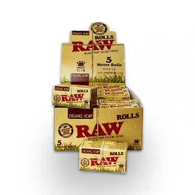 Raw Rolls - Organic King size slim 5m - balenie