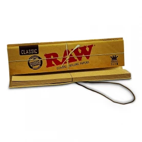 Cigaretové Papieriky RAW – King Size + Filtre - otvorené